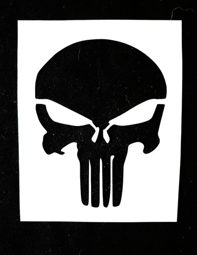 Punisher skull reusable - punisher,