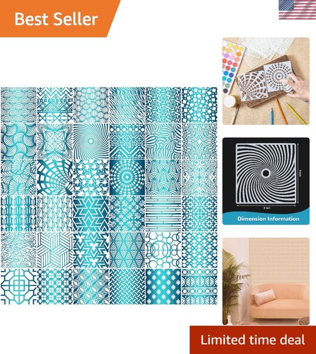 Pack geometric stencils set - 36,