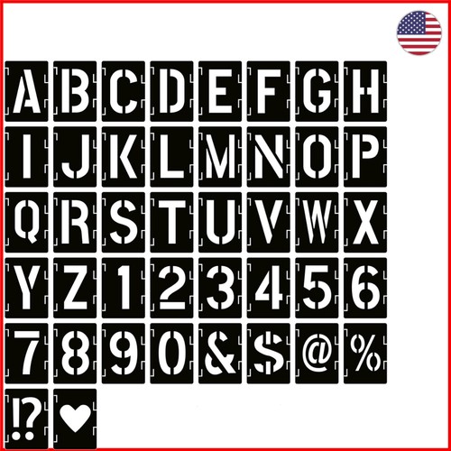 Craft stencils set - stencils,